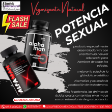 POTENCIA-VIRILIDAD-VIGORIZANTE-SEXSHOP LOS OLIVOS